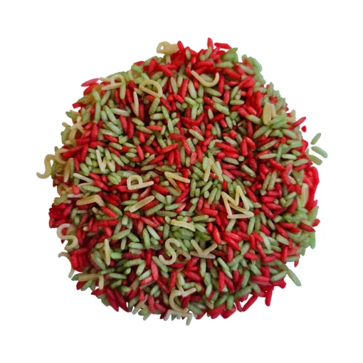 Speelrijst letter mix - 500 gram