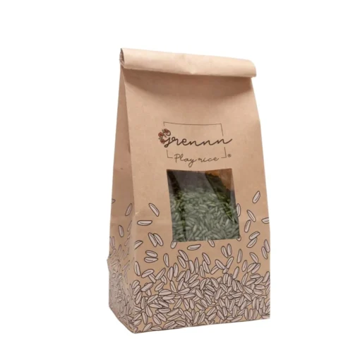 Speelrijst groen - 500 gram - Afbeelding 2