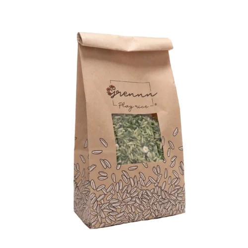 Grennn speelrijst white flower mix