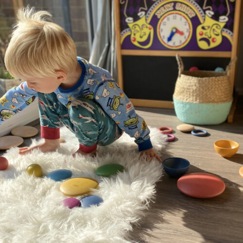 tickit rainbow buttons