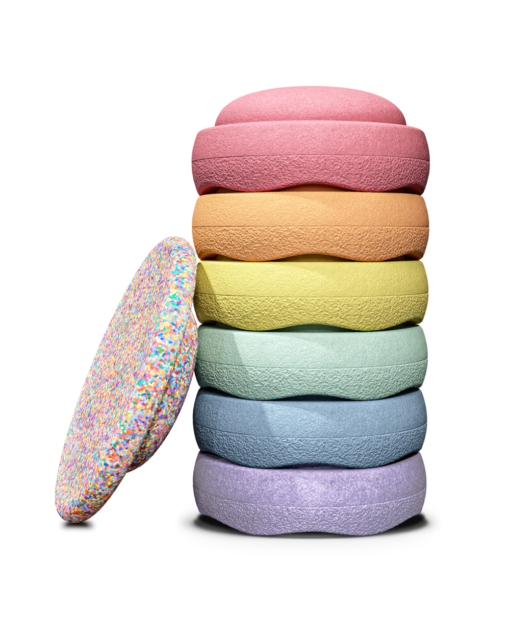 stapelstein special superconfetti pastel set