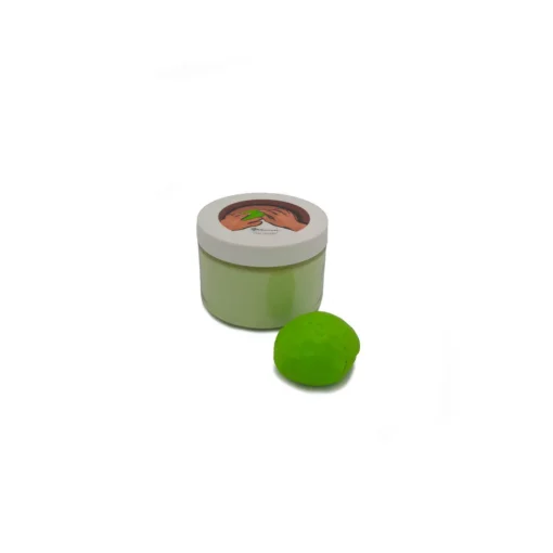 Maak je eigen klei - groen