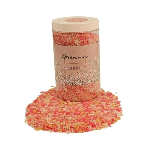 372 0049 grennn speelrijst pink flower mix 750 gram 2