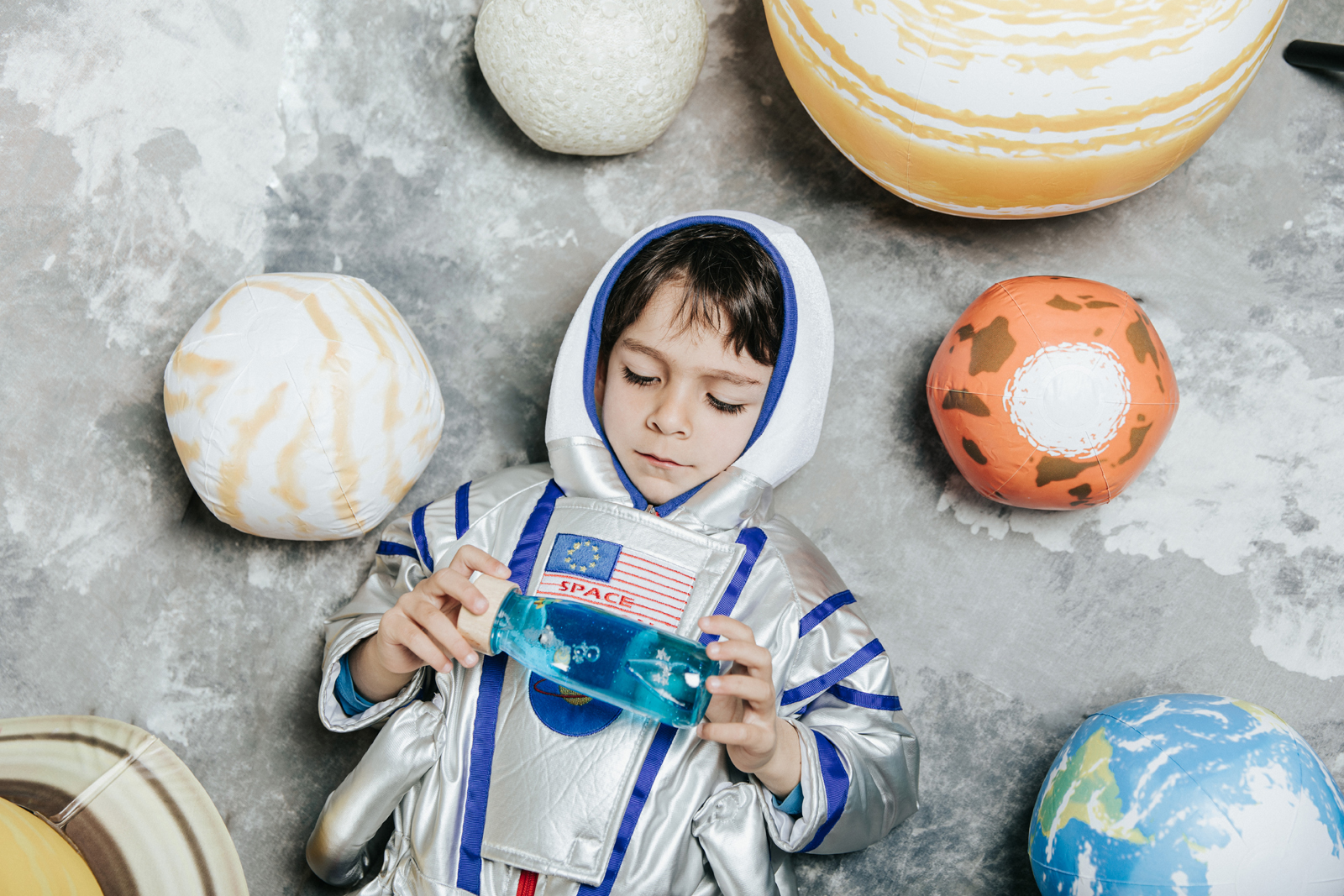 petit boum sensorische fles universum