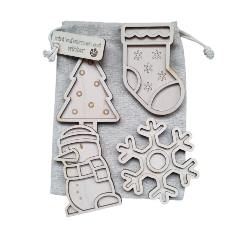 houten vulvormen winter