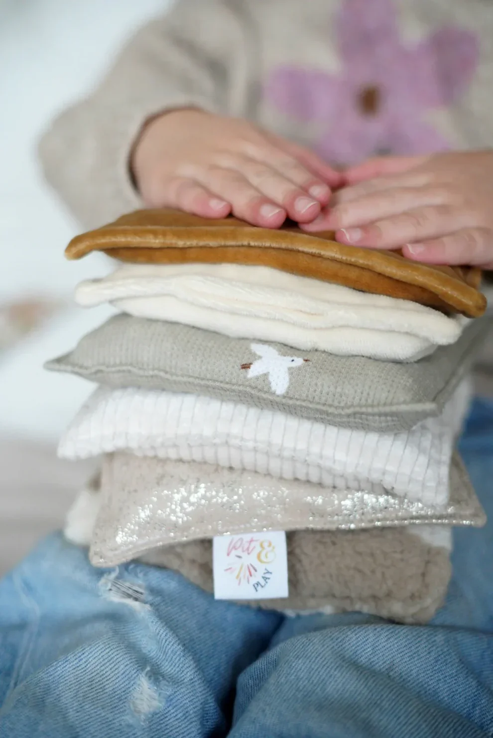 pit and play sensorische pittenzakjes natural spark