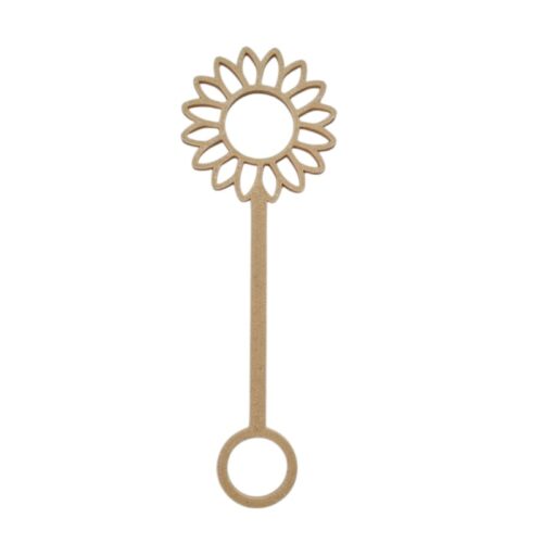 bellenblaas stokje bloem