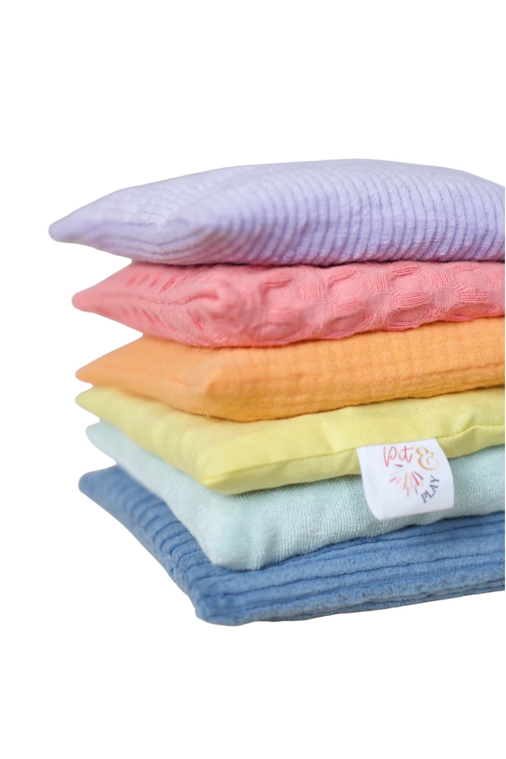 pit and play pastel sensorische pittenzakjes