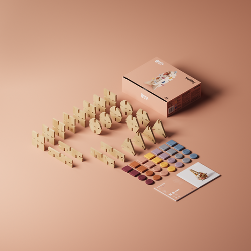 Bavvic Builder Set – 48 stuks