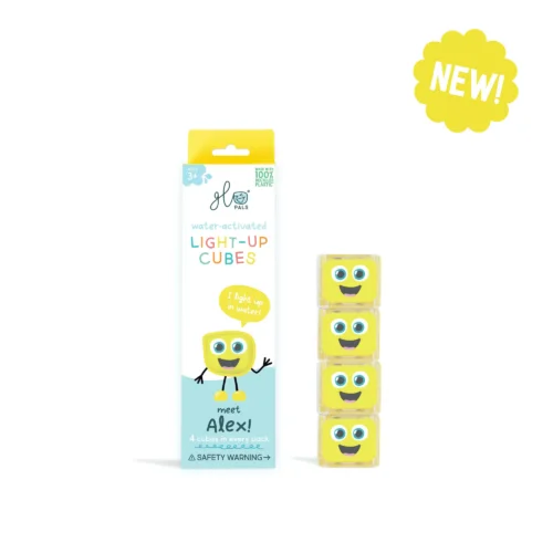 Glo Pals Light up cubes - Alex (4st)