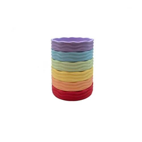 Grennn 'Wave' Regenboogbakjes Pastel