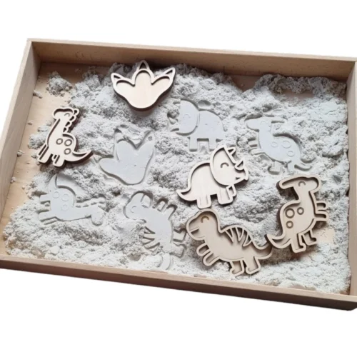 Houten vulvormen - dino