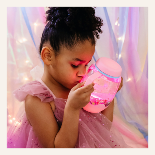 Alternative view of Glo Pals Sensorische speelbeker - Grijs