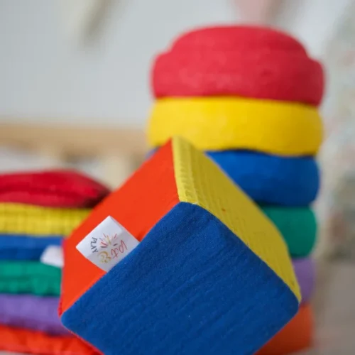 Pit & Play Regenboog Dobbelsteen