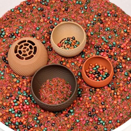 X Creator Speelkommenset in aardetinten