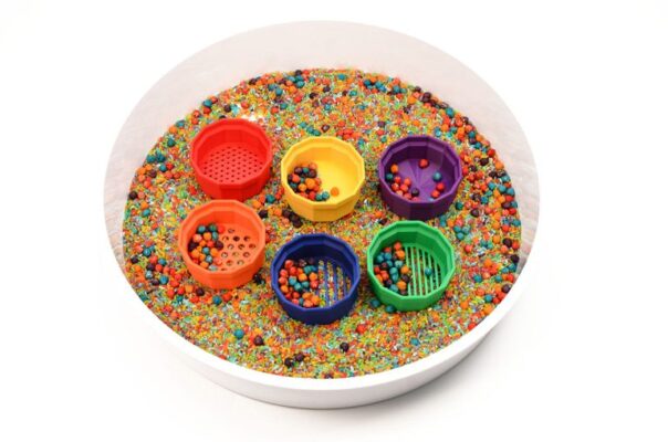 X Creator regenboog zeefjesset - medium