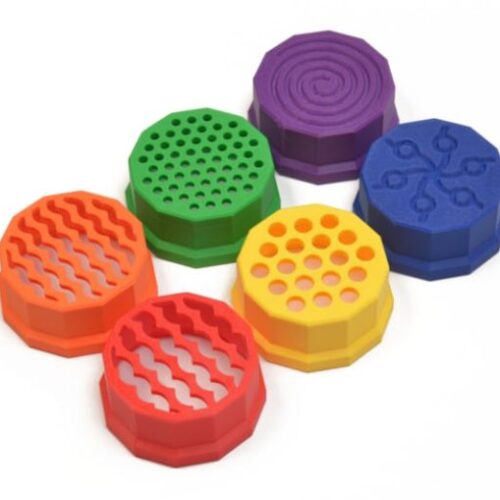 X Creator regenboog zeefjesset - small