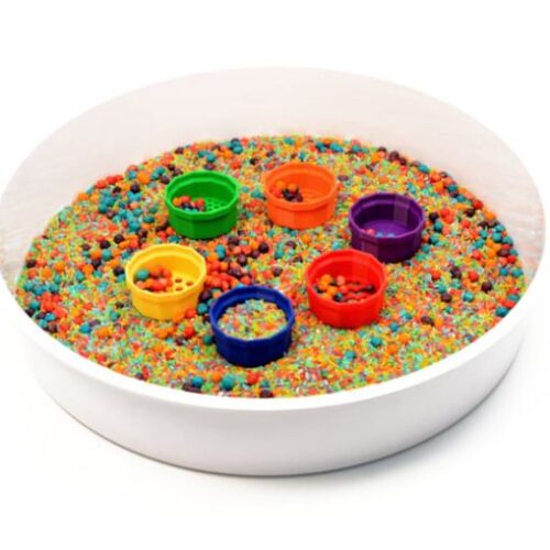 X Creator regenboog zeefjesset - small