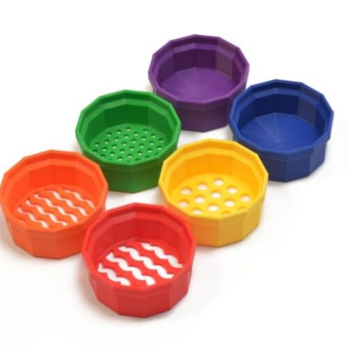 X Creator regenboog zeefjesset - small