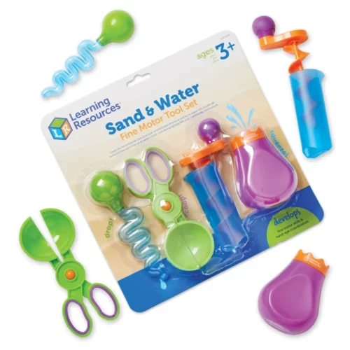 Zand en water gereedschap set - set van 4