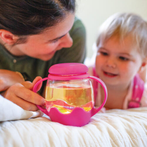 Glo Pals Sensorische speelbeker mini - Roze