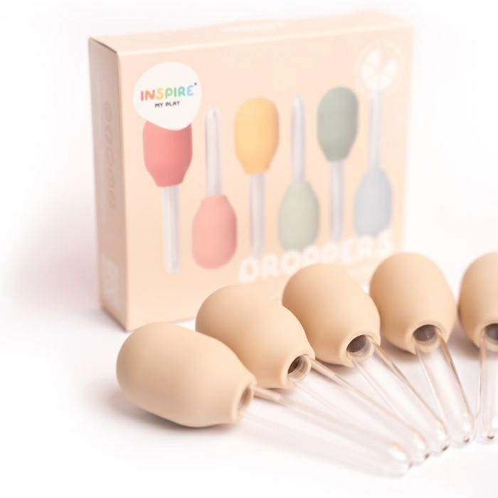 Inspire My Play - Pipetjes set Naturel - Afbeelding 2