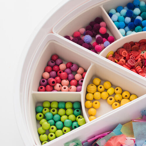 Alternative view of Inspire My Play - Play Tray Bakjes Gebroken Wit (3-delig)