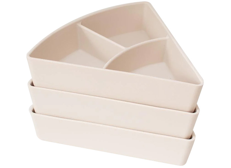 Inspire My Play - Play Tray Bakjes Gebroken Wit (3-delig)