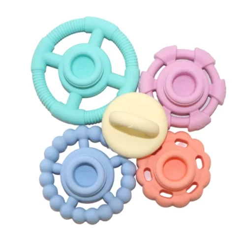 Alternative view of Jellystone Designs - Stapelaar bijtspeelgoed - pastel