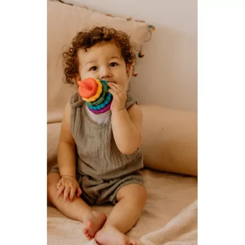 Alternative view of Jellystone Designs - Stapelaar bijtspeelgoed - regenboog