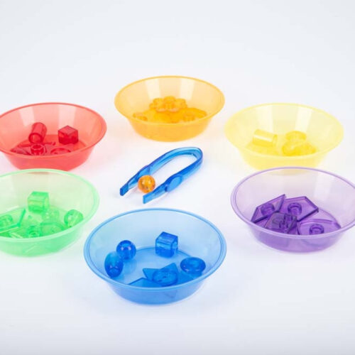 Doorzichtig gekleurde bakjes van TickiT2