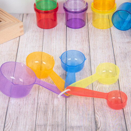 Alternative view of TickiT Gekleurde maatschepjes