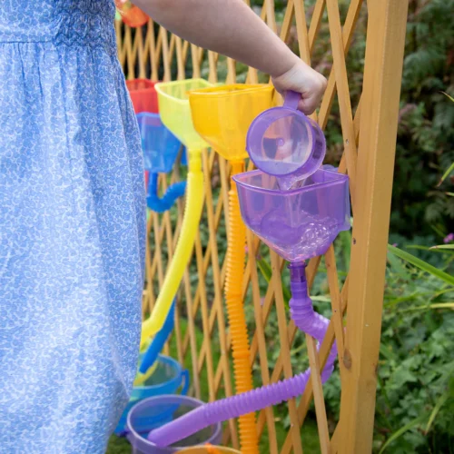 Doorzichtige gekleurde Waterwand Set 3