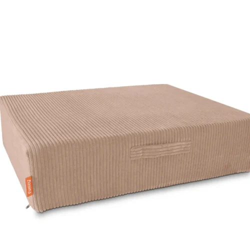 Funzy springkussen koord karamel beige