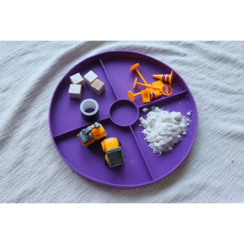 Jellystone Designs Play Tray Lila deksel