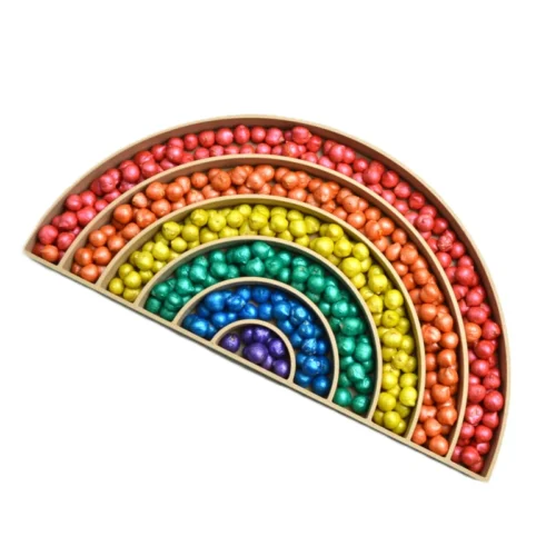 Kiddi Bio Vulvorm Regenboog gevuld