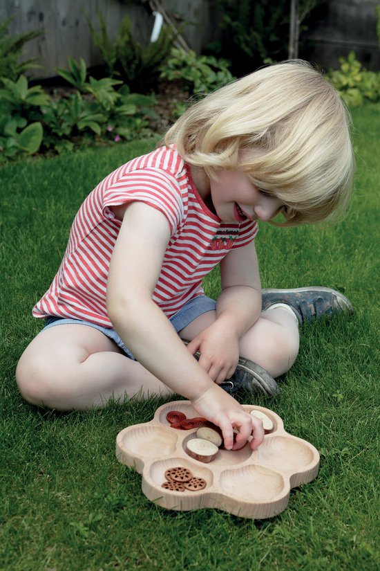 Yellow Door Houten bloemen tray - Afbeelding 2