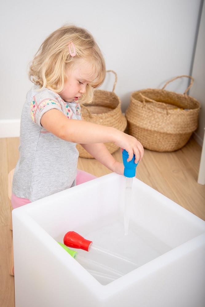 TickiT sensorische licht- en watertafel VIERKANT - Afbeelding 3