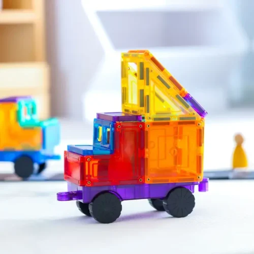 Learn Grow Toys Magnetische tegels auto