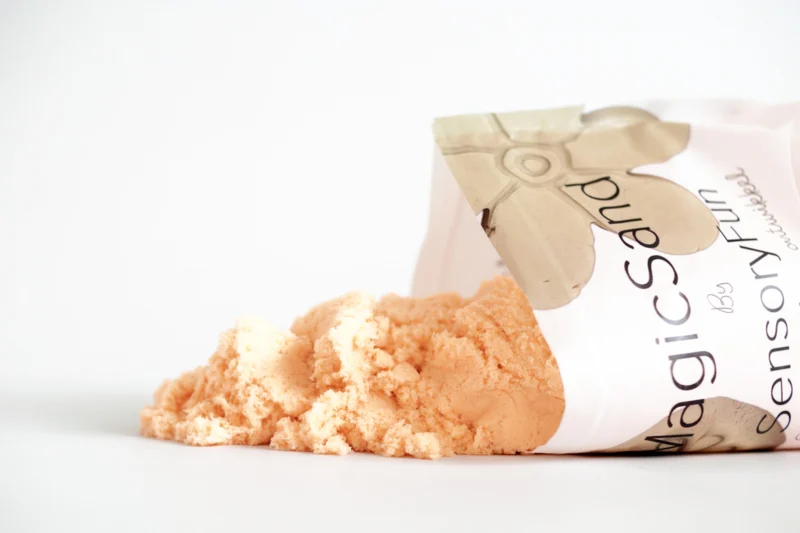 SensoryFun Magic Sand - Oranje - Afbeelding 2