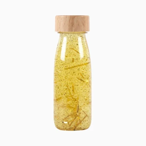 Sensorische fles – Float bottle – Goud