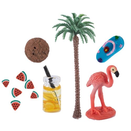 Alternative view of Sensorische fles – Sound bottle – Flamingo