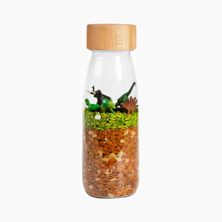 Sensorische fles – Sound bottle – Jurassic