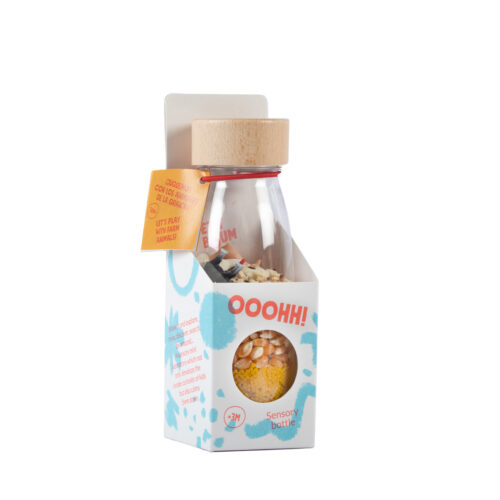 Petit Boum sensorische fles boerderij in verpakking