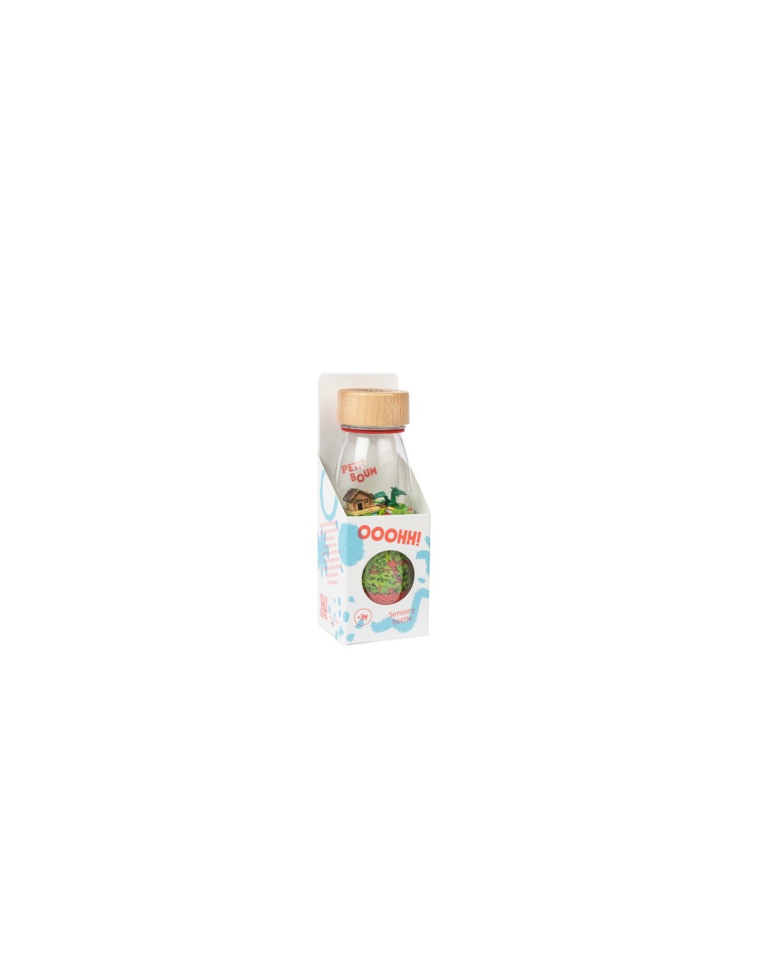 Sensorische fles – Sound bottle – Draak - Afbeelding 2