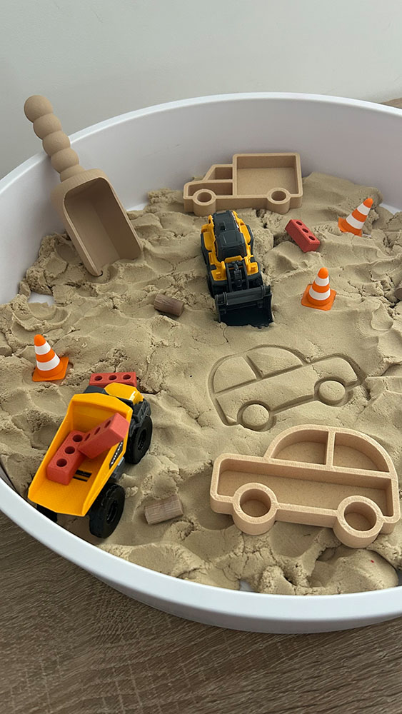 Kiddi Mini bakjes set Voertuigen - Afbeelding 3