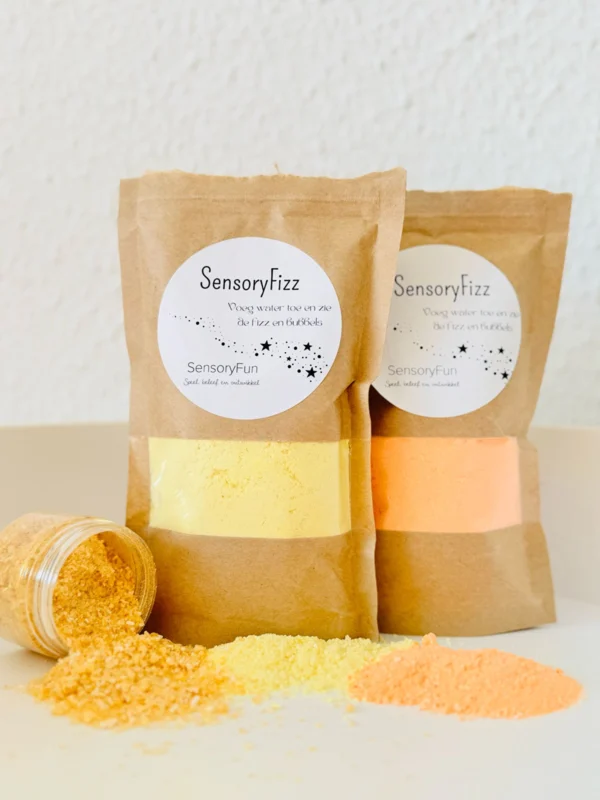SensoryFizz geel en oranje