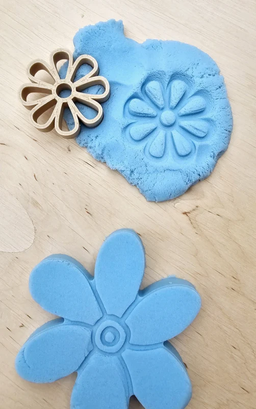 SensoryFun Magic Sand - Blauw - Afbeelding 2