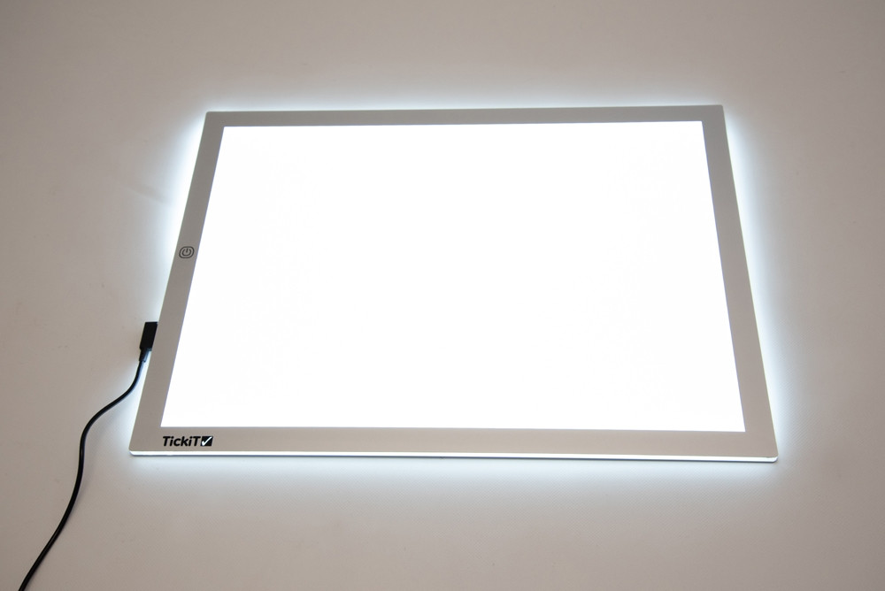 TickiT A3 lichtpaneel met Experimenteerbak - Afbeelding 2