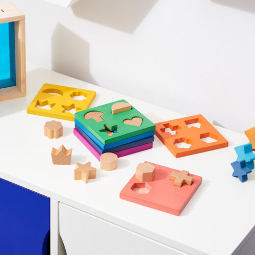 TickiT Houten Vormenpuzzel 2